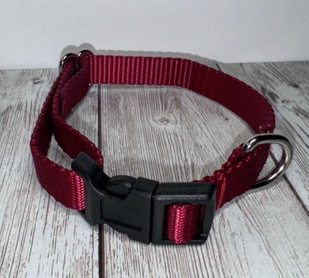 Dog/Cat/Puppy Collar Red Small Handmade NEW