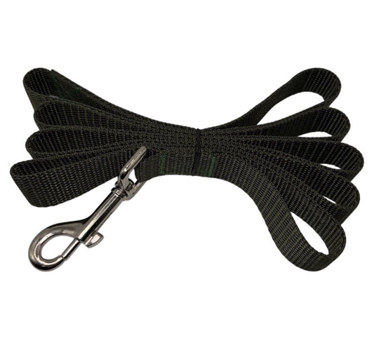 Dog Leash Hunter Green Hunting Season Size Large Handmade Heavy Duty NEW